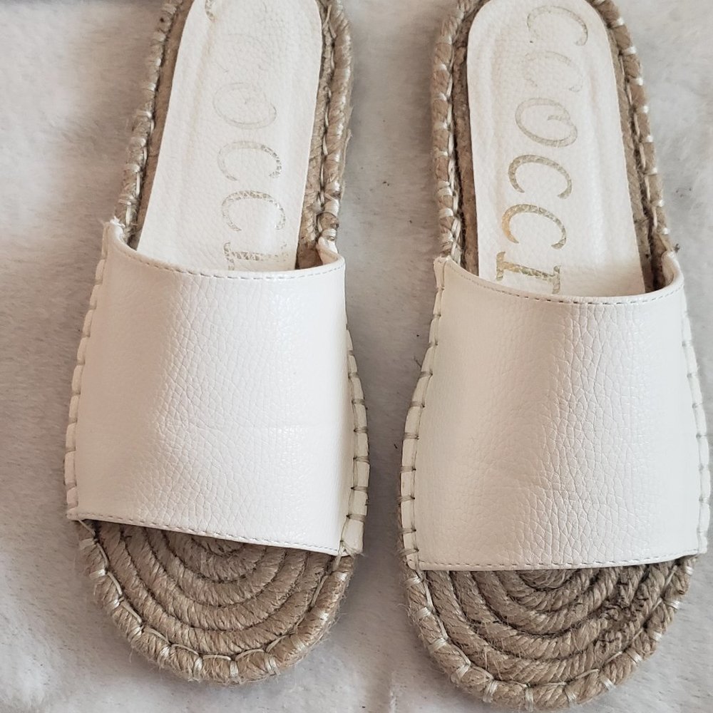 Ccocci White Sandals